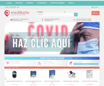 Medikalia.es(Productos médicos y accesorios) Screenshot