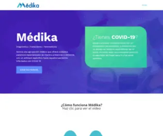 Medikamx.com(Médika) Screenshot