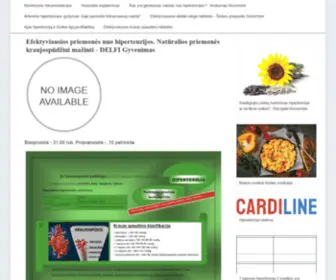 Medikana.lt(Kraujo spaudimą gali mažinti įvairūs medikamentai tarp jų) Screenshot