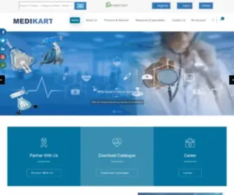 Medikart.co.in(MediKart HealthCare) Screenshot