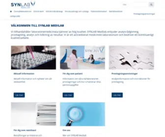 Medilab.se(SYNLAB Sverige) Screenshot