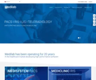 Medilabsistemas.com.br(Medilabsistemas) Screenshot