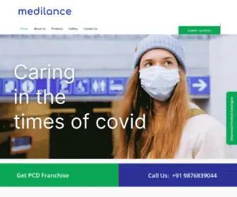 Medilance.in(Medilance Healthcare) Screenshot