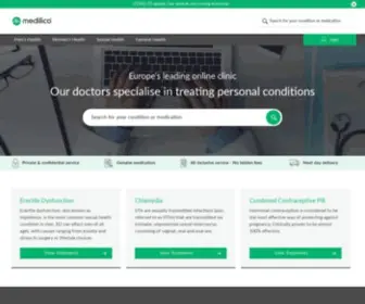 Medilico.com(Medilico Online Clinic) Screenshot