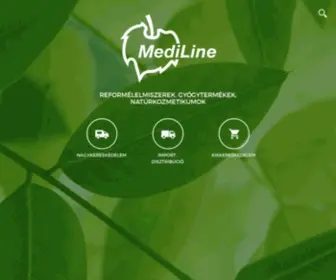 Mediline.hu(Biotermék nagykereskedelem) Screenshot