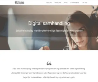 Medilink.com(MediLink Software AS) Screenshot