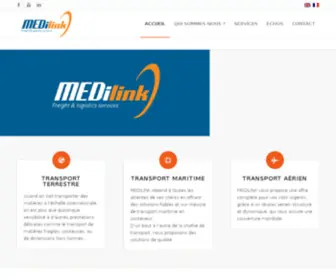 Medilinkfls.com(FREIGHT & LOGISTICS SERVICES) Screenshot