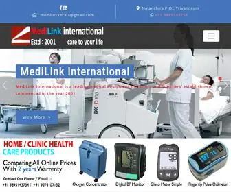 Medilinkintl.com(MediLink International) Screenshot