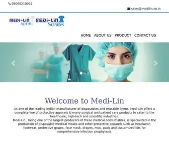 Medilinwear.com(D & U HEALTHAGE PVT) Screenshot