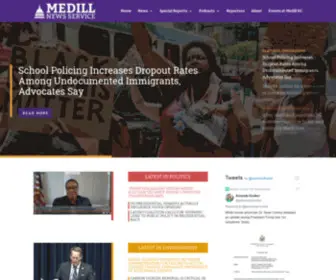 Medilldc.net(Medill News Service) Screenshot