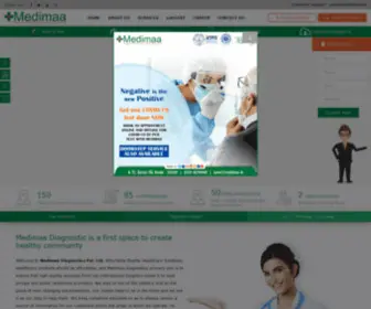 Medimaahealthcare.com(Medimaa Diagnostics Pvt) Screenshot