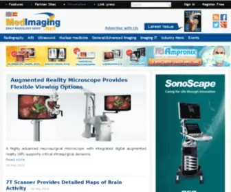 Medimaging.net(Daily radiology news) Screenshot