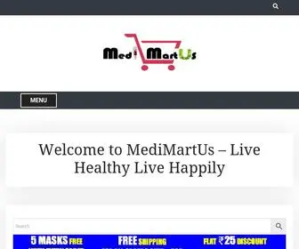 Medimartus.com(Live Healthy Live Happily) Screenshot