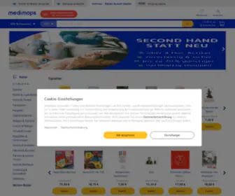 Medimops.de(Gebrauchte Produkte günstig online kaufen) Screenshot
