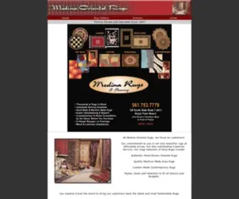 Medina-Rugs.com(Medina Oriental Rugs) Screenshot