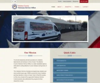 Medinacountyveteransserviceoffice.org(Medina County Veterans Service Office) Screenshot