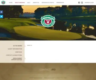 Medinahcc.org(Medinah Country Club) Screenshot
