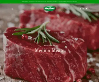 Medinameats.co.za(Medina Meats Online) Screenshot