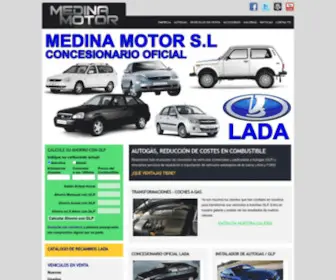 Medinamotor.com(Medina Motor) Screenshot