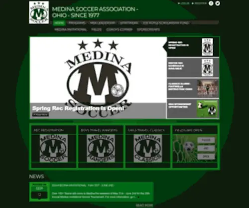 Medinasoccer.org(Medinasoccer) Screenshot
