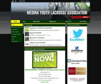 Medinayouthlacrosse.com(Lacrosse) Screenshot