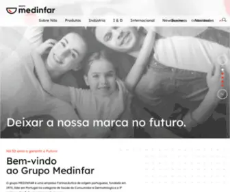 Medinfar.pt(Grupo Medinfar) Screenshot