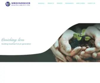 Medinomicshealthcare.com(Medinomics Health Care) Screenshot