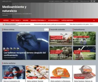 Medioambienteynaturaleza.com(Medioambiente y naturaleza) Screenshot