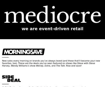 Mediocre.com(We are event) Screenshot