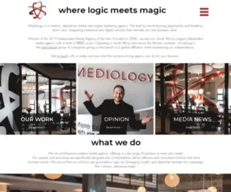 Mediology.co.za(South Africa) Screenshot