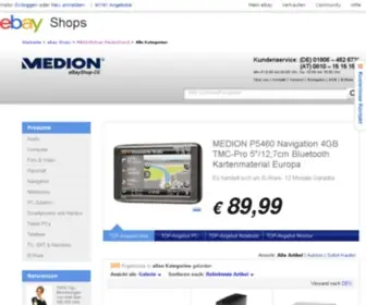 Mediondirect.de(Computer Artikel im Medion Shop bei eBay) Screenshot