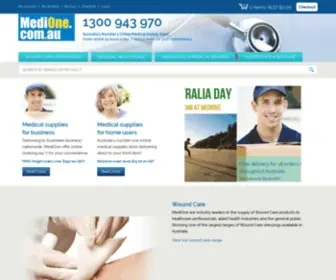 Medione.com.au(Med One) Screenshot