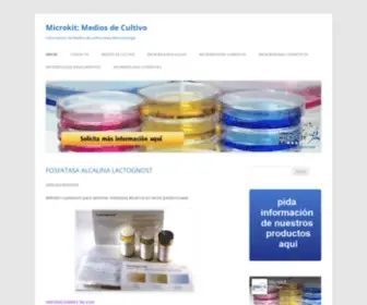 Medioscultivo.com(Informacion y novedades sobre medios de cultivo) Screenshot