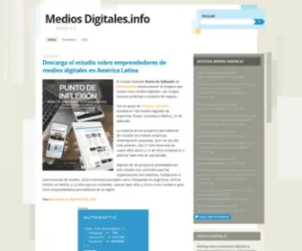 Mediosdigitales.info(Medios Digitales.info) Screenshot