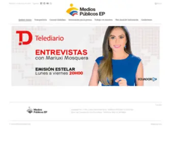 Mediospublicos.ec(Mediospublicos) Screenshot