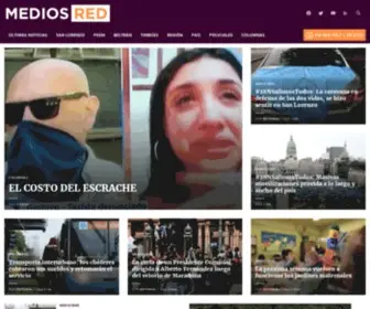 Mediosred.net(Medios Red) Screenshot