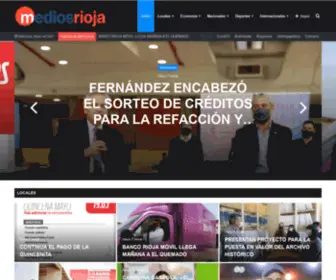 Mediosrioja.com.ar(MEDIOS RIOJA) Screenshot