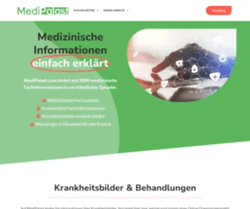 Medipalast.com(Medipalast) Screenshot