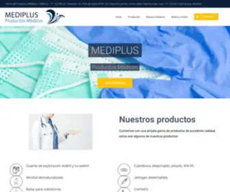 Medipluscuernavaca.com(MEDIPLUS) Screenshot