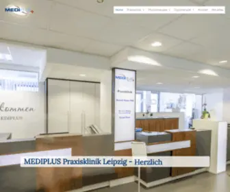 Mediplusleipzig.de(Mediplus MEDIPLUS Praxisklinik Leipzig) Screenshot