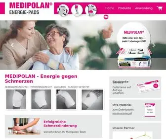 Medipolan.de(Medipolan Energy Pads) Screenshot