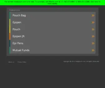 Medipouch.com(Epipen carrier) Screenshot