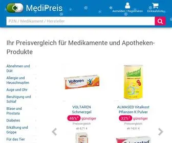 Medipreis.de(Online-Apotheken im Preisvergleich) Screenshot