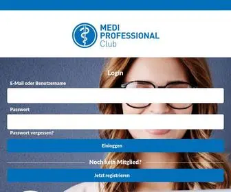 Mediprofessional.de(MEDI PROFESSIONAL Club) Screenshot