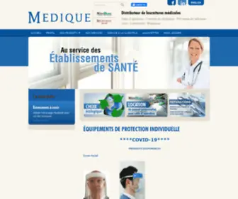 Mediquemed.com(Medique) Screenshot