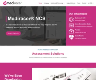 Mediracer.com(Mediracer NCS Device) Screenshot