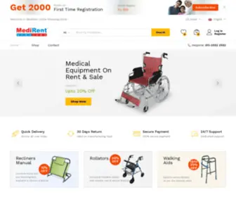 Medirent.in(Medical Equipment on Rent & Sale) Screenshot