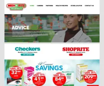 Medirite.co.za(Pharmacist) Screenshot