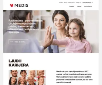 Medis.ba(Medis, Medical Marketing Company) Screenshot