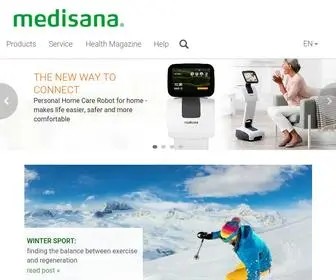 Medisana.com(Your health in good hands) Screenshot